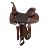 New! Double T Willow Barrel Style Saddle - 14, 15 Inch-13.60 KG - Country Scene Saddlery and Pet Supplies