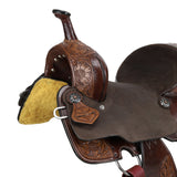 New! Double T Willow Barrel Style Saddle - 14, 15 Inch-13.60 KG - Country Scene Saddlery and Pet Supplies