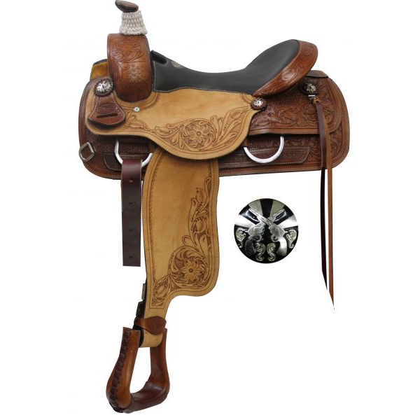 16 17 Double T Roper Style Saddle