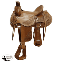 New! 16 Circle S Hardseat Roper Saddle With Floral Tooling. . Posted.