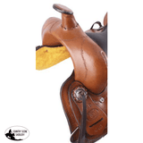 New! 16 Circle S Trail Saddle With Barbwire Trim. Posted.*~ Full Qh