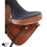 16" Circle S Trail Saddle with barbwire trim. - Country Scene Saddlery and Pet Supplies