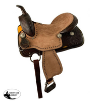 New! 16 Dark Oil Pleasure Style Saddle Set (Semi Qh) Posted.~