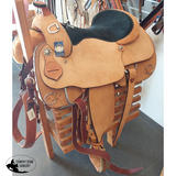 16 Trainer Rough Out Saddle Saddles