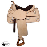 16" Premium leather Double T training saddle. - Country Scene Saddlery and Pet Supplies