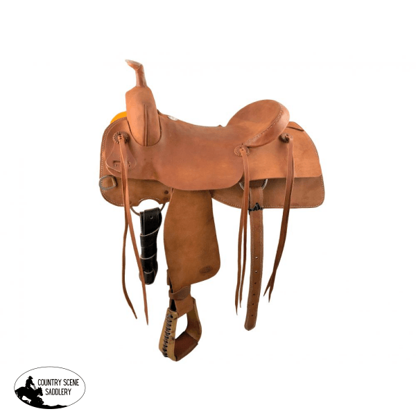 16 Showman ® Hard Seat Ranch Cutting Saddle. Cutting Saddles