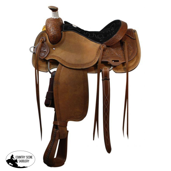 New! 16 Showman Roper Style Saddle. Posted.*