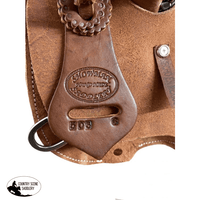 16 Showman® Hard Seat Roping Saddle.. Saddle