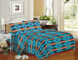 4PC King Size Navajo Print Sheet Set. - Country Scene Saddlery and Pet Supplies