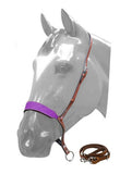 New! Showman ® Glitter overlay leather tie down. - Country Scene Saddlery and Pet Supplies