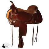 New!1651 Topeka Flex2® Trail Saddle Postage. All Round Saddle