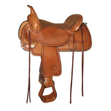 New!1651 Topeka Flex2® Trail Saddle Postage. All Round Saddle