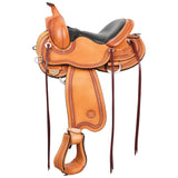 Julie Goodnight Teton Flex2 Saddle at Country Scene Saddlery Regular Oil
