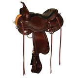 Julie Goodnight Teton Flex2 Saddle at Country Scene Saddlery Walnut