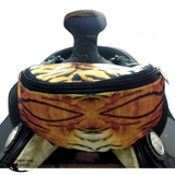 177233 Showman ® Tiger Print Insulated Nylon Pouch - Country Scene Saddlery and Pet Supplies