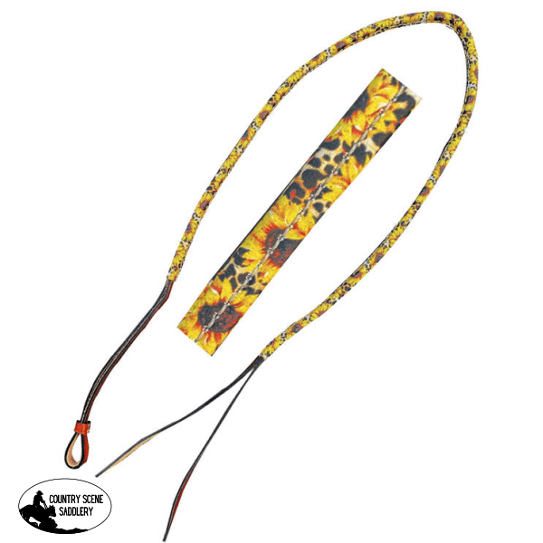 177827 - Over & Under With Leather Sunflower Whips