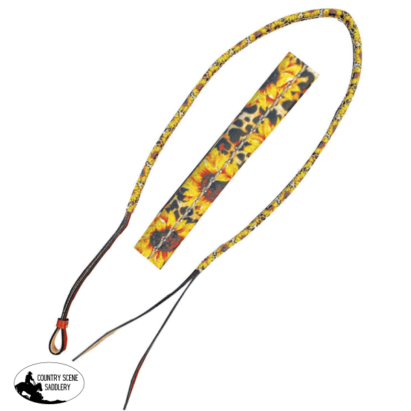 177827 - Over & Under With Leather Sunflower Whips