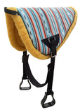 New! Showman Southwest Serape design bareback saddle pad - Country Scene Saddlery and Pet Supplies
