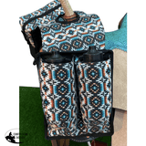 177997 Showman ® Aztec Print Insulated Watter Bottle Horn Bag - Country Scene Saddlery and Pet Supplies