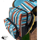 177998 Showman ® Serape Print Insulated Water Bottle Horn Bag - Country Scene Saddlery and Pet Supplies