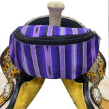 Showman ® Southwest Print Insulated Nylon Saddle Pouch - Country Scene Saddlery and Pet Supplies
