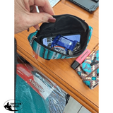 178168 Showman ® Southwest Print Insulated Nylon Saddle Pouch Pouches Sacks Horn Bags