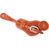 Classic Natural Buckaroo Tombstone Spur Strap - Country Scene Saddlery and Pet Supplies