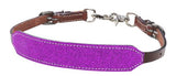 Showman ® Glitter overlay leather wither strap - Country Scene Saddlery and Pet Supplies