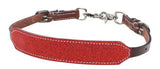 Showman ® Glitter overlay leather wither strap - Country Scene Saddlery and Pet Supplies