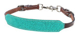 Showman ® Glitter overlay leather wither strap - Country Scene Saddlery and Pet Supplies