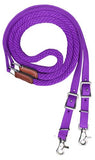 3/4" x 8' flat nylon contest rein - Country Scene Saddlery and Pet Supplies