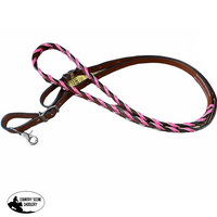 19622 - Laced Barrel Reins Western