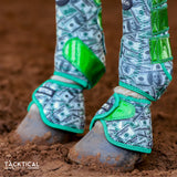 New! DADDY'S MONEY WITH SPARKLE VELCRO BELL BOOTS - Country Scene Saddlery and Pet Supplies