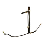 New! Syd Hill Stockman Breastplate with Rings & Headcheck- Havana - Country Scene Saddlery and Pet Supplies