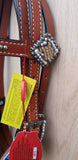 NEW! Showman ® Galaxy print browband. - Country Scene Saddlery and Pet Supplies
