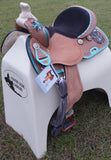 14", 15", 16" Double T barrel style saddle set - Country Scene Saddlery and Pet Supplies