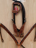 NEW! Showman ® Medium oil one ear leather. - Country Scene Saddlery and Pet Supplies