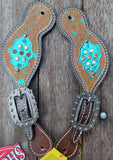 Showman ® Ladies Cowhide spur straps - Country Scene Saddlery and Pet Supplies