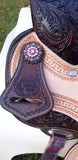 CSSW02 Inlay Wade Style Saddle - Country Scene Saddlery and Pet Supplies