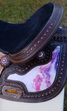 CSSW02 Inlay Wade Style Saddle - Country Scene Saddlery and Pet Supplies