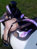 CSSW02 Inlay Wade Style Saddle - Country Scene Saddlery and Pet Supplies