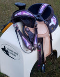 CSSW02 Inlay Wade Style Saddle - Country Scene Saddlery and Pet Supplies