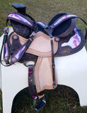 CSSW02 Inlay Wade Style Saddle - Country Scene Saddlery and Pet Supplies