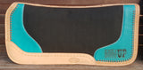 Showman ® 32" x 31" x 1" Black felt saddle pad with branded " Kick the Dust Up" logo. - Country Scene Saddlery and Pet Supplies