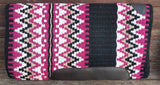Showman® 34" X 38" Wool Top Cutter Pad with navajo top. - Country Scene Saddlery and Pet Supplies