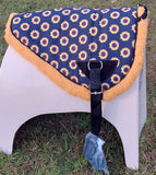 New! Showman ® Sunflower design bareback saddle pad. - Country Scene Saddlery and Pet Supplies