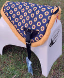 New! Showman ® Sunflower design bareback saddle pad. - Country Scene Saddlery and Pet Supplies