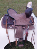 12", 13" Double T Youth hard seat bear trap style saddle. - Country Scene Saddlery and Pet Supplies