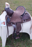12", 13" Double T Youth hard seat bear trap style saddle. - Country Scene Saddlery and Pet Supplies