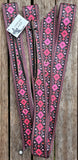 CSS Pink Diamond Latigo Set. - Country Scene Saddlery and Pet Supplies